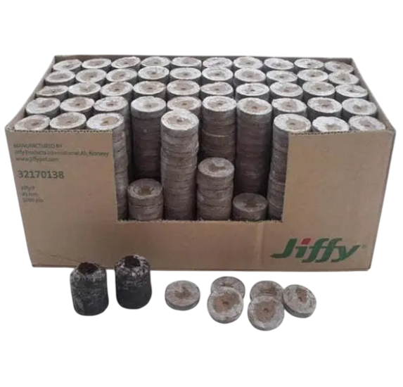 Торфяні таблетки Jiffy 33 мм, ящик 1245182 фото